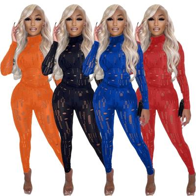 China Spring Breathable 2022 Autumn Women's Clothing Outfits Two Set Mesh Sexy Casual Wholesale 2 Piece Panties Sets Jogger Tracksuits for sale