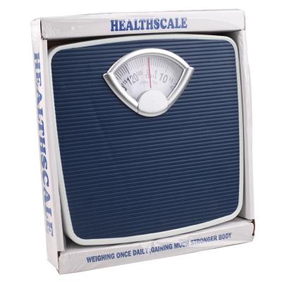 China Weighing 130kg Household Body Mechanical Personal Bathroom Scale for sale