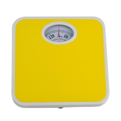 China Weighing Standard 130KG Household Mechanical Personal Body Scale for sale