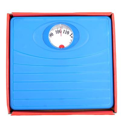 China Weighing Good 130kg Personal Bathroom Weighing Mechanical Bathroom Scale for sale