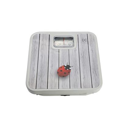 China Bathroom Scales Scales Easy To Read Display 130kg 1kg Mechanical Body Platform Scale Bathroom Personal Weight for sale