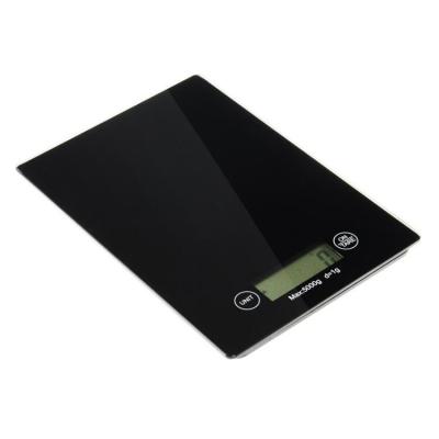 China Plastic & Tempered Glass 0.1g Gram Scales High Accuracy Smart 5KG Digital Kitchen Scale for sale