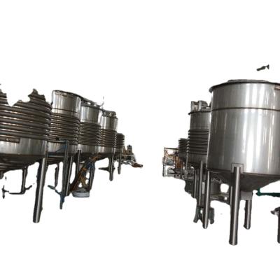 China Food Processing Industries 1500L Stainless Steel Raw Milk Storage Tank for sale