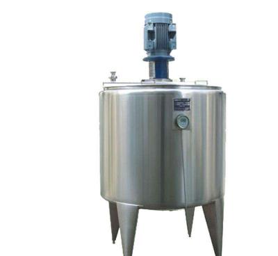 China Food Processing Industries Stainless Steel Milk Holding Incubation Tank for sale