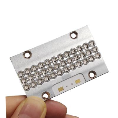 中国 100W PCB uv led COB Splicing Curing Module led chip 365nm 395nm for uv printers 販売のため