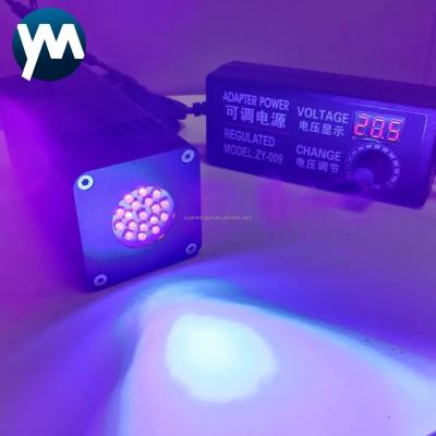 China Portable Handheld 50W UV Led Heilung ultraviolettes Licht 365nm UV Taschenlampe für Autofarbe zu verkaufen