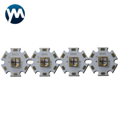 Chine SMD a mené le plat hexagonal UV LED 405nm de la puce 6565 10W 20mm à vendre