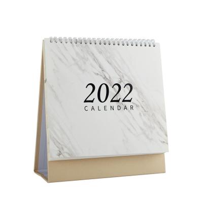 China Loose-Leaf New Updated Custom Office Table Calendar 2022 Advent Monthly Notepad Calendar for sale