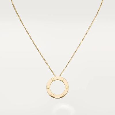 China CLASSIC High Edition Brand Pendant Love Necklace for Women Girls Stainless Steel Wedding Jewelry Collare Collier Luxury Design for sale