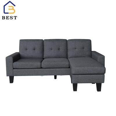 China Hot sale office furniture modern design 3 seater sofa Amazon fabric multifunctional sofa sum bed for living room for sale