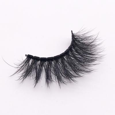 China 25mm Long Natural Mink Eyelash Fluffy 3d Mink Lashes Wholesale 3d Mink Eyelashes for sale