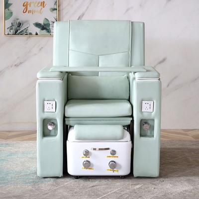 China Luxury Nail Salon Foot Spa Foot Spa Massage Pedicure Chair Massage Pedicure Table Set Salon Beauty Manicure Sink Pedicure Chair for sale