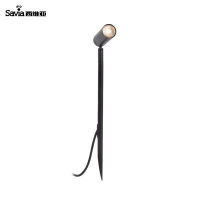 China Savia IP44 LED 6W Garden Savia IP44 LED 6W Outdoor Waterproof Aluminum Spike Light Adjustable Spot Lamp Pathway Landscape for sale