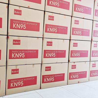 China 5 de KN95 do respirador camadas do pacote individual GB2626-2019 padrão da máscara 20pcs à venda