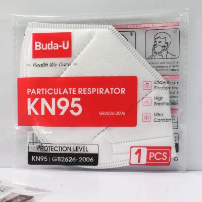 China Máscara de partículas plegable del respirador kn95 con GB2626-2019 Buda-U estándar BU-E978 en venta