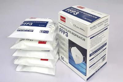 China Mascarilla de Buda-U FFP3, máscara del respirador FFP3, partículas que filtran la máscara para la protección respiratoria, sin la válvula en venta