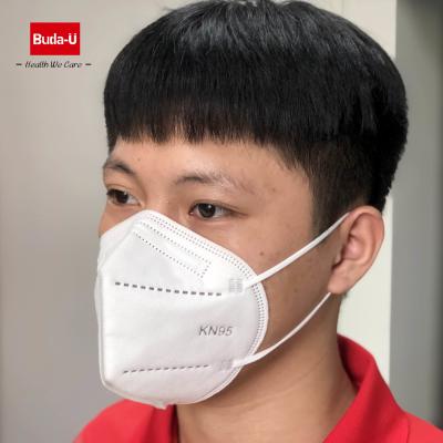 China Het Masker van het Rispiratorkn95 Gezicht, die Type vouwen 5 Lagen Masker met FDA-Registratie Te koop