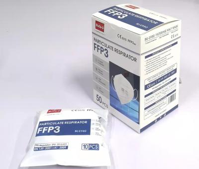 Chine Masque protecteur particulaire jetable du respirateur FFP3 avec Earloops, niveau de protection ≥99% à vendre