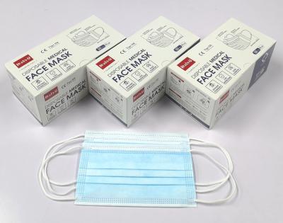 Chine Le masque protecteur chirurgical médical respirable, masque protecteur 3ply protecteur avec Earloops, certification de la CE, dispositif de FDA a énuméré à vendre