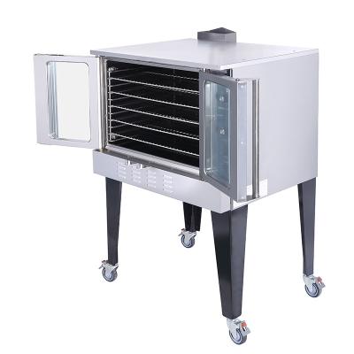 China Bakery Commercial gas convection oven Gas Hot Air Circulation Steam Convection Oven Deck Oven for sale