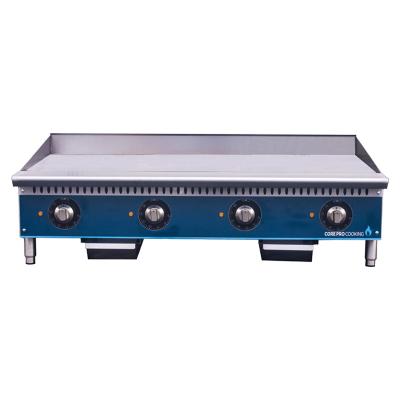 China Restaurnts / Hotel / Catering Commercial kitchen equipment 48 inches grddle electric teppanyaki Fried cooking steak griddle for sale