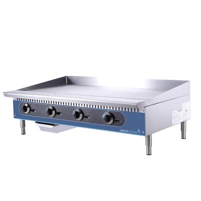 China Restaurnts / Hotel / Catering Hotel restaurant Counter top Gas Griddle BBQ flat plate gas griddle for sale for sale