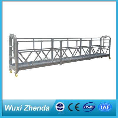 China Building Facade Cleaning Hot Sale ZLP630 Working Platform Suspended Aluminum Platform for sale