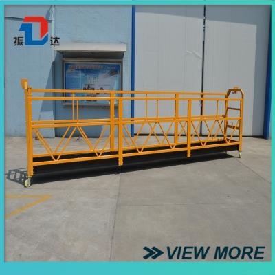 China Building construction ; Zlp Rent Glass Cleaning Elevator Equipment Platform Paint Elevator For Curtain Wall for sale