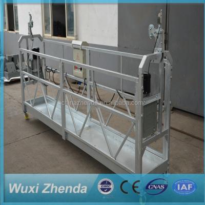 China Facade 5M Aluminum Window Cleaning Glass Cleaning Machine/Cradle/Gondola Good Price With High Quality for sale