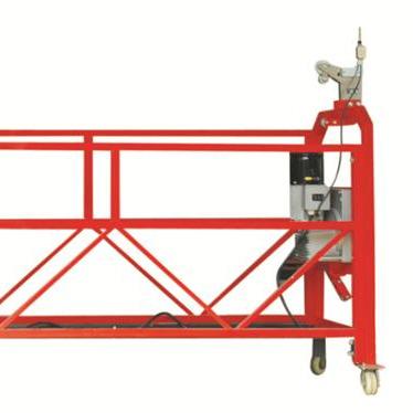 China Building Facade Low Price Factory Sale Electric Power Work Step Swing Cleaning Platform for sale