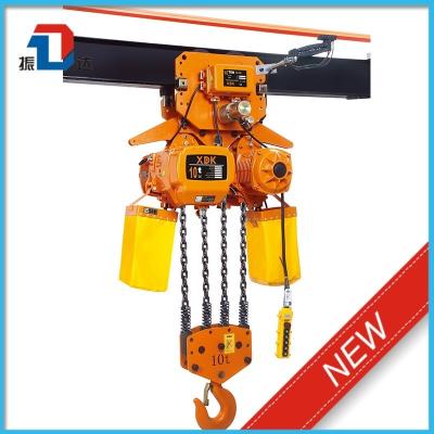 China HOT Weightlifting Bgv D8+ Construction Crane Half Ton Electric Chain Hoist With Rope Suspended Platform for sale