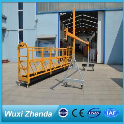 China Window Cleaning Basket Zlp Electric Construction Suspended Platform Machine Price Good With High Quality for sale