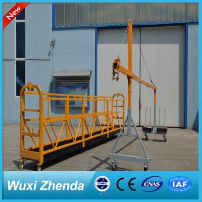 China Building Facade Cleaning New Design Best Quality China Tdt Hanging Scaffolding Platform Window Cleaning for sale