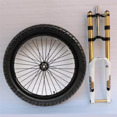 China 2018 Single Wheel Sale Electric Bike Kit 5000W QS 205 Hub Motor Kit Sabvoton Controller e Bicycle Parts Best for sale