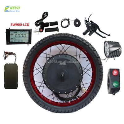 China Two Series 120KM/H 72V 8000w High Speed ​​Electric Bicycle Hub Motor Conversion Kit QS V3 273 Motor 8KW for sale