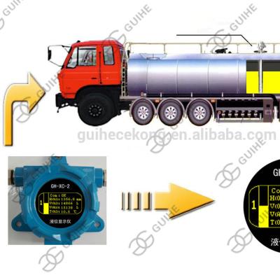 China Fuel Tank Truck Level Sensor Float Sensor Tanker Vehicle Fuel Tank Truck Liquid Magnetostrictive Level Gauge for sale