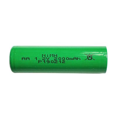 Κίνα 1.2v 2000mah Aa Νικελίου επαναφορτιζόμενη μπαταρία NiMH μπαταρία λιθίου προς πώληση