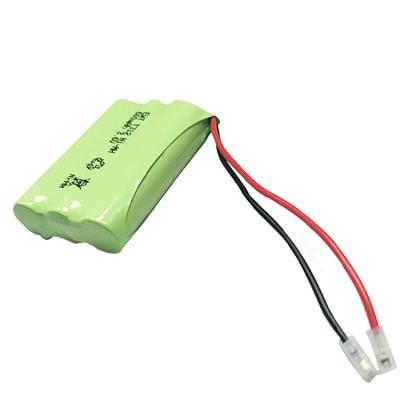 China 3Bateria recarregável de níquel de.6v 600mah 700mah 800mah Nimh Aaa Bateria à venda