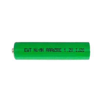 China Tamaño AAA Nimh Batería recargable 650mah 700mAh Ni-Mh AAA 800mAh 1.2v en venta