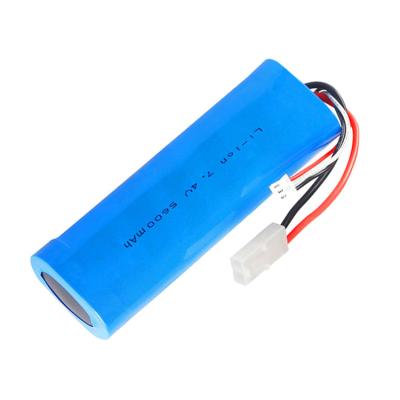 중국 충전 가능한 18650 리온 이온 배터리 팩 7.4v 5600mah 전기용 리온 이온 배터리 팩 판매용