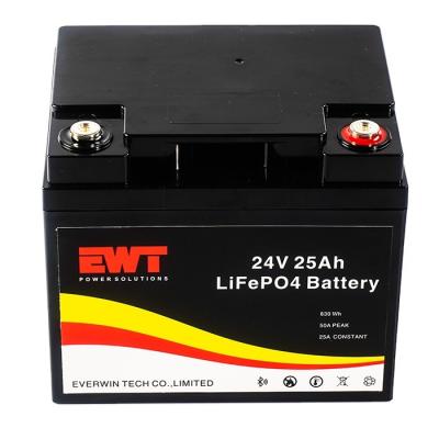 China Hochkapazitäts 24V-Batterie Lithium Lifeo4-Wiederaufladbatterie zu verkaufen