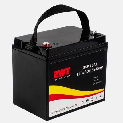 Cina LFP Lithium Ion And Lithium Phosphate Pack Batteria al litio di ferro 12V 18Ah in vendita