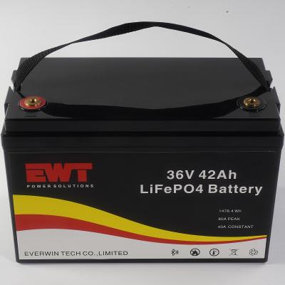 Cina batterie di accumulo di energia 32700 36V 42Ah Lifepo4 Lithium Battery Pack per ciclo profondo Sistema solare in vendita