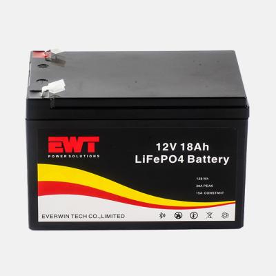 中国 電動電気工具用のリチウム電池 LiFePO4 12v 18Ah リチウムイオン電池 販売のため