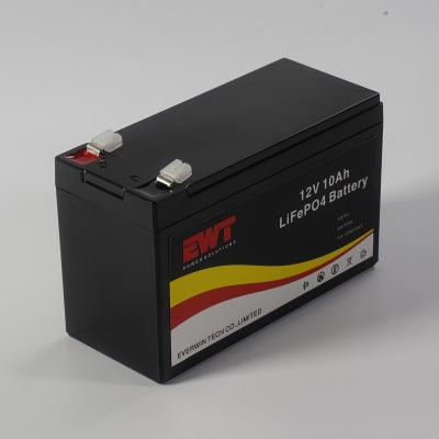 China Lichte 12V Lithium Lifeo4-batterij met een normale capaciteit van 10Ah en veiligheidskenmerken voor BMS Te koop