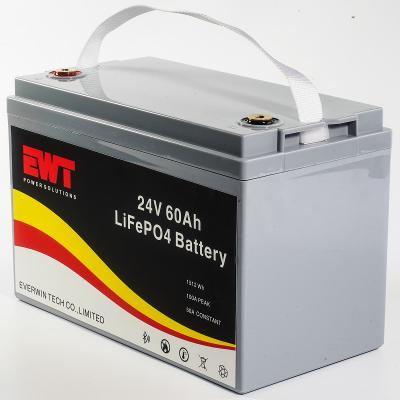 Chine EWT 24V 60AH Lifepo4 Pack de batterie Pack de motos électriques à vendre