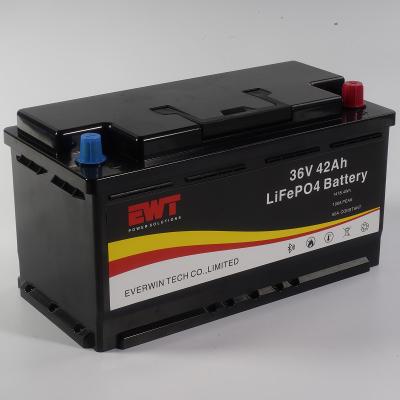 Китай Dustproof And Waterproof 36V 42Ah Lithium LifePo4 Battery Pack Supply RV Power Equipment продается