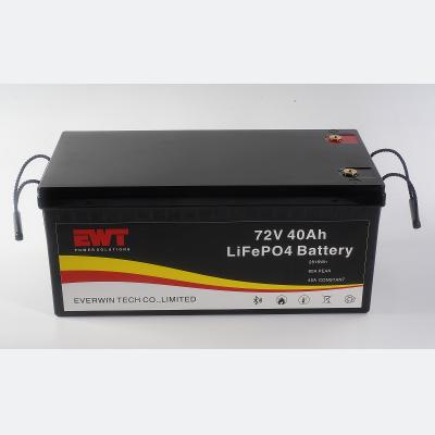 Китай EWT 72V 40AH Lithium Iron Phosphate Battery Pack For Solar Power System продается