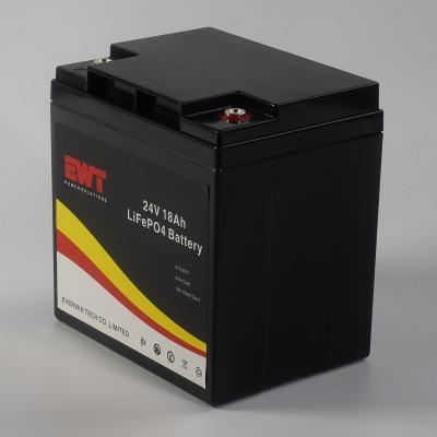 China Factory Supply 24V 18Ah Portable Lithium Iron Phosphate Battery en venta