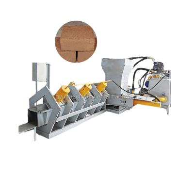 China Construction Works Coco Coir Peat Block Making Machine for Construction Industry for sale